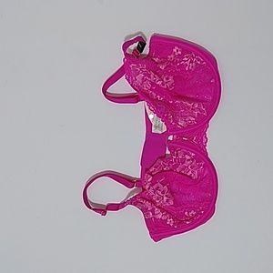Victoria's Secret Unlined Demi Rhinestone Embellished Bra
